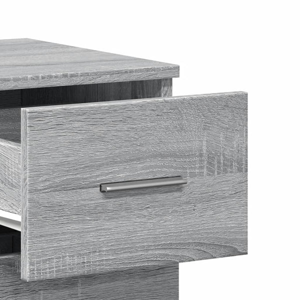 Graues Sonoma Sideboard 59x39x80 cm
