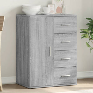 Graues Sonoma Sideboard 59x39x80 cm