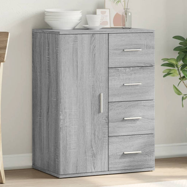 Graues Sonoma Sideboard 59x39x80 cm