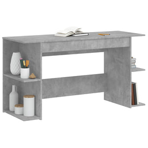 Schreibtisch Betongrau 140 cm