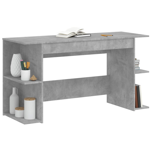 Schreibtisch Betongrau 140 cm