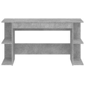 Schreibtisch Betongrau 140 cm
