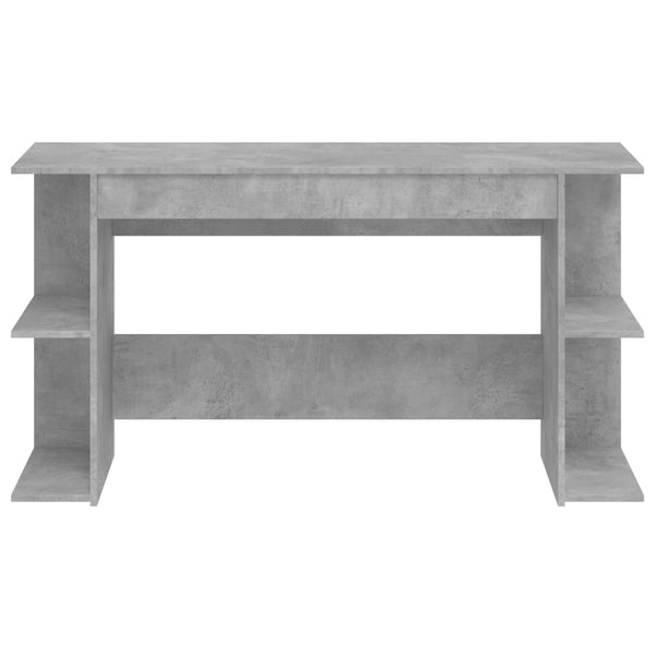 Schreibtisch Betongrau 140 cm