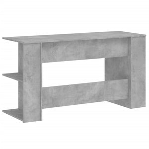 Schreibtisch Betongrau 140 cm