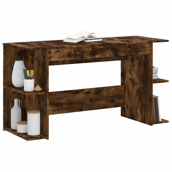 Schreibtisch Räuchereiche 140 cm