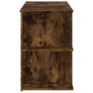 Schreibtisch Räuchereiche 140 cm