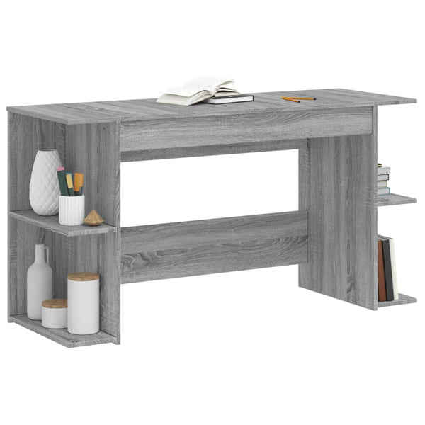 Schreibtisch Grau Sonoma 140 cm