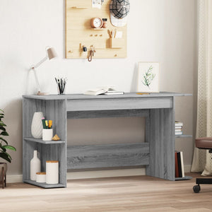 Schreibtisch Grau Sonoma 140 cm