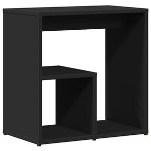 Schwarzer Beistelltisch 50x30x50 cm