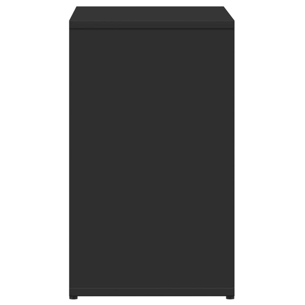 Schwarzer Beistelltisch 50x30x50 cm