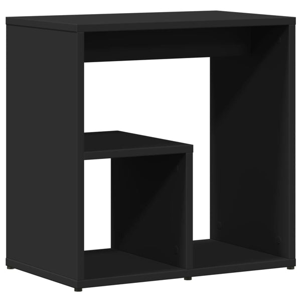 Schwarze Beistelltische 2er Set 50x30x50 cm