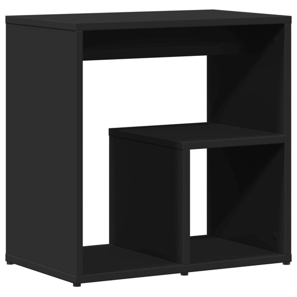 Schwarze Beistelltische 2er Set 50x30x50 cm
