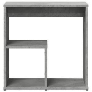 2er Set Beistelltische Betongrau 50x30x50 cm