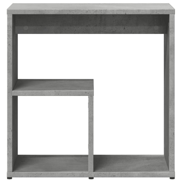 2er Set Beistelltische Betongrau 50x30x50 cm