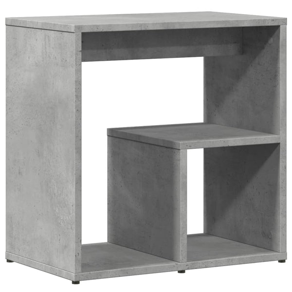 2er Set Beistelltische Betongrau 50x30x50 cm