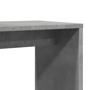 2er Set Beistelltische Betongrau 50x30x50 cm