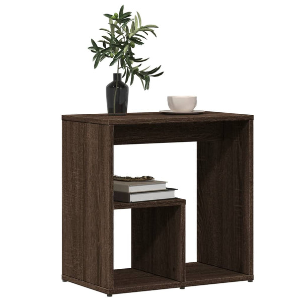 Beistelltische 2er Set Braun Eiche