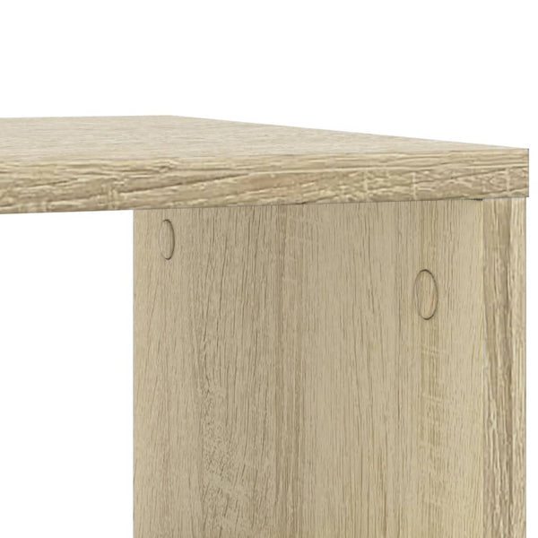 Beistelltisch Sonoma-Eiche mit Rollen 50x30x55 cm