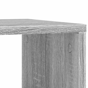 Beistelltisch Grau Sonoma mit Rollen 50x30x55 cm