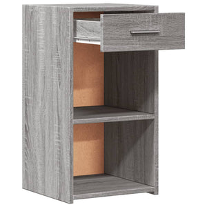 Nachttisch Grau Sonoma 35x34x65 cm