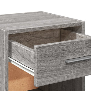 Nachttisch Grau Sonoma 35x34x65 cm