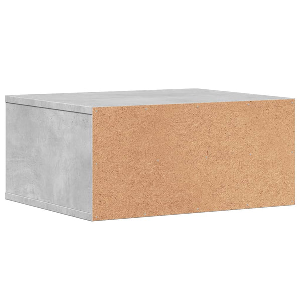 Druckerständer Betongrau 49x40 cm