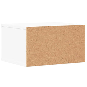 Druckerständer Weiß Holzwerkstoff 40x32x22,5 cm