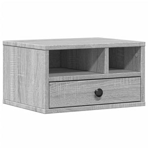 Druckerständer Grau Sonoma 40x32x22,5 cm