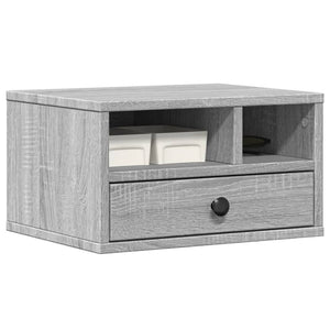 Druckerständer Grau Sonoma 40x32x22,5 cm