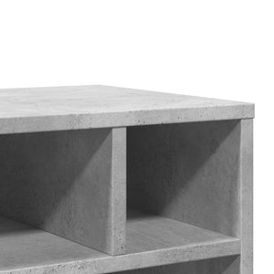 Druckerständer mit Rollen, Betongrau