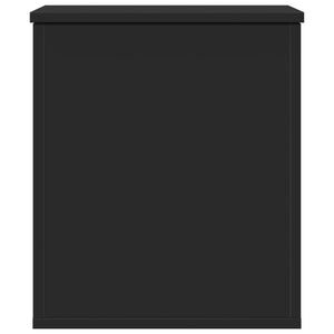 Schwarze Truhe 40x42x46 cm