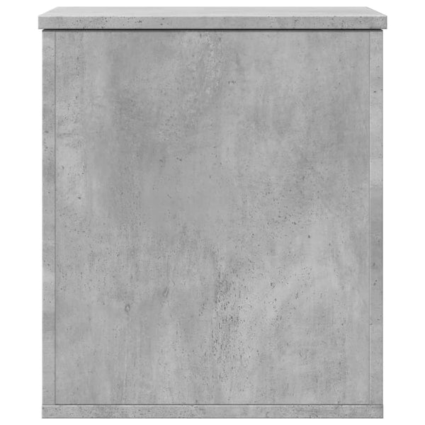Truhe Betongrau 40x42x46 cm