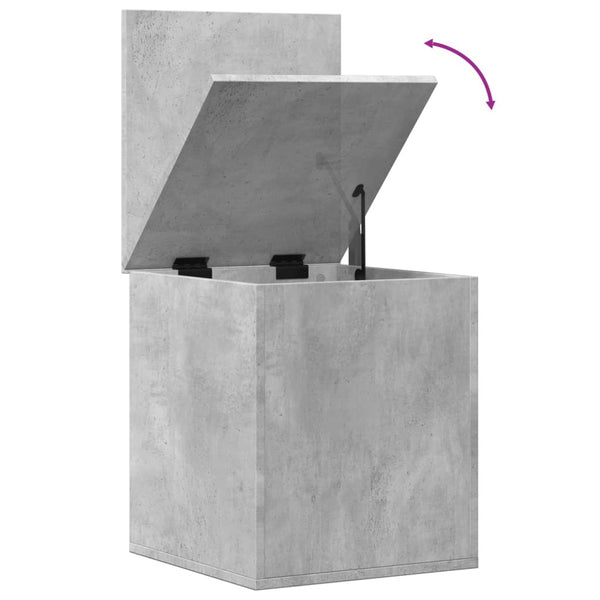 Truhe Betongrau 40x42x46 cm