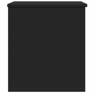 Schwarze Truhe 60x42x46 cm