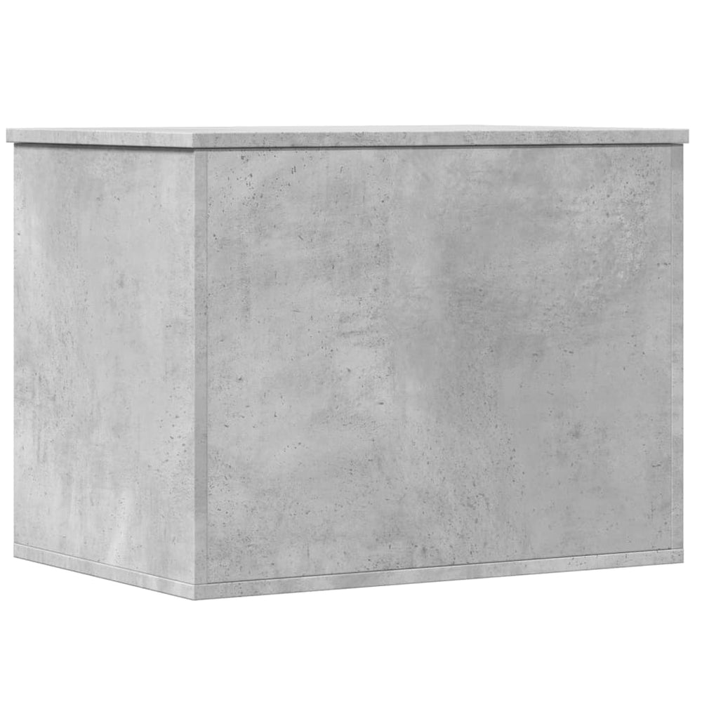 Truhe Betongrau 60 cm Aufbewahrungsbox