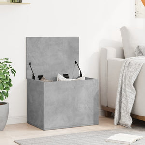 Truhe Betongrau 60 cm Aufbewahrungsbox