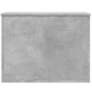 Truhe Betongrau 60 cm Aufbewahrungsbox