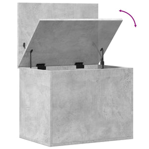 Truhe Betongrau 60 cm Aufbewahrungsbox