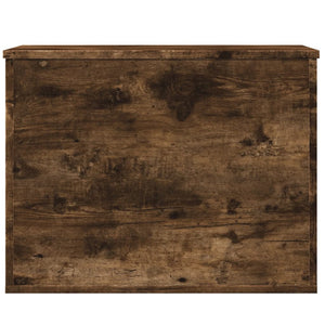 vidaXL Coffre chêne fumé 60x42x46 cm Bois d'ingénierie