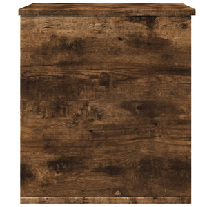 vidaXL Coffre chêne fumé 60x42x46 cm Bois d'ingénierie
