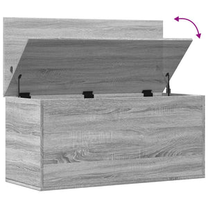 Truhe Grau Sonoma 100 cm Aufbewahrungsbox