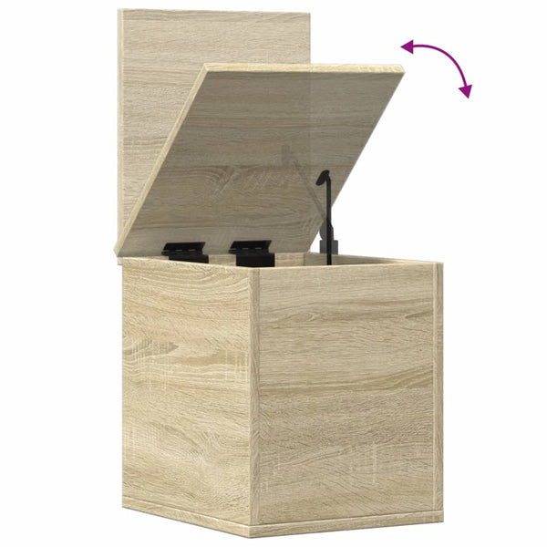 Truhe Sonoma-Eiche 30x35x35 cm