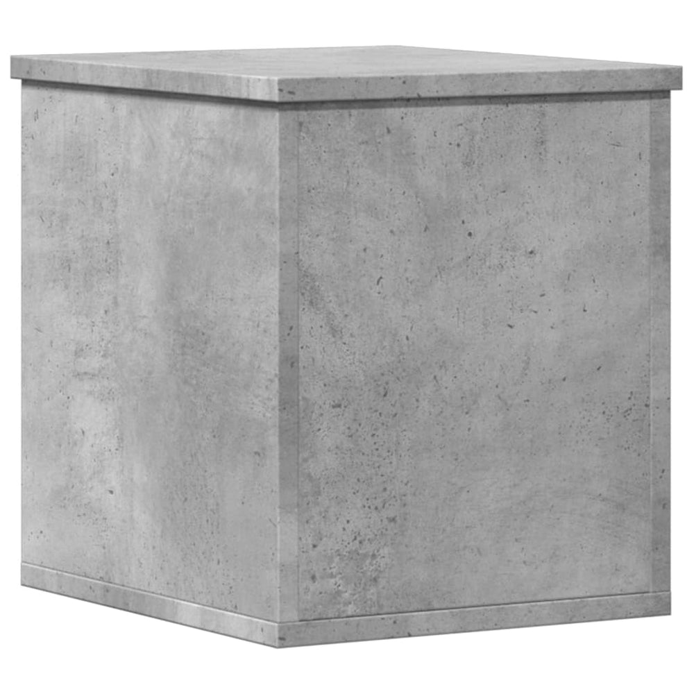 Betongraue Truhe 30x35x35 cm