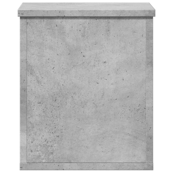 Betongraue Truhe 30x35x35 cm
