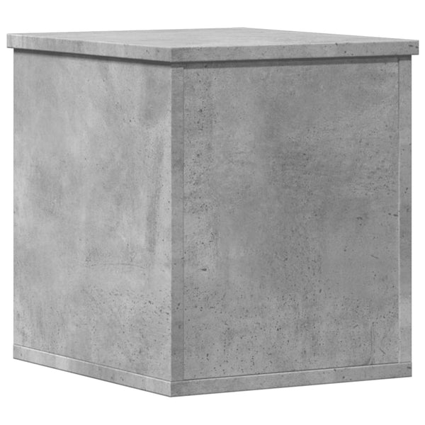 Betongraue Truhe 30x35x35 cm