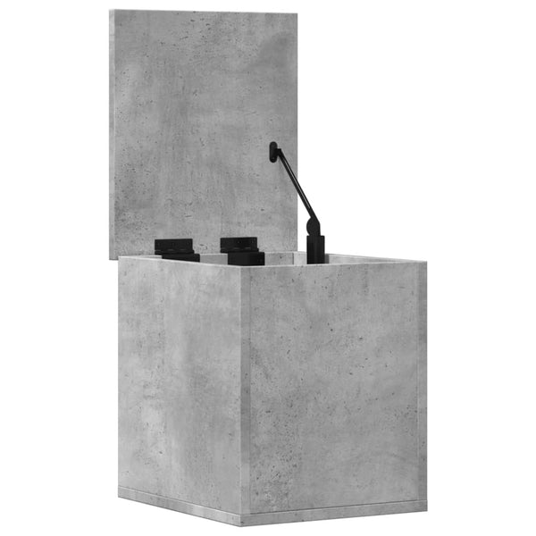 Betongraue Truhe 30x35x35 cm