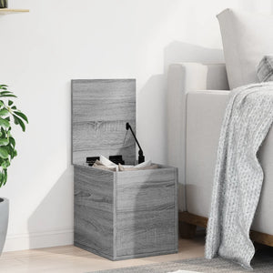 Truhe Grau Sonoma 30x35x35 cm