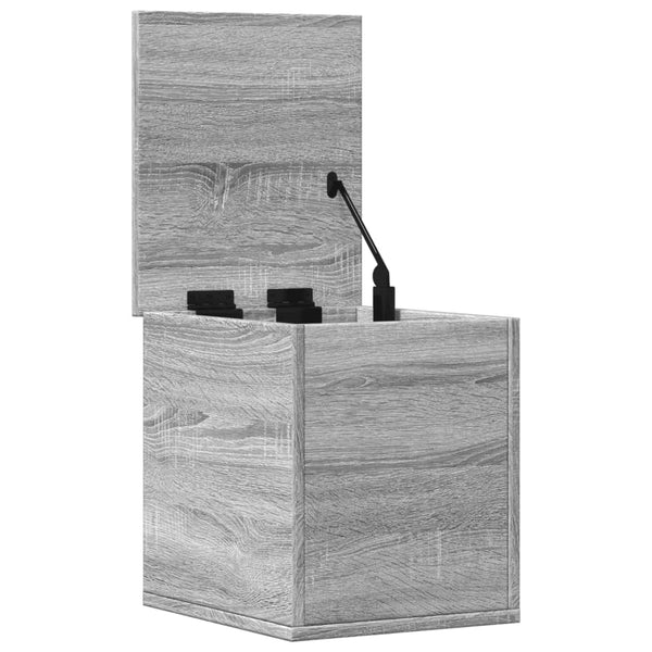 Truhe Grau Sonoma 30x35x35 cm