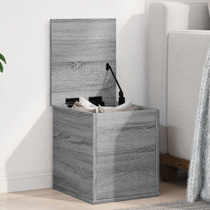 Truhe Grau Sonoma 30x35x35 cm