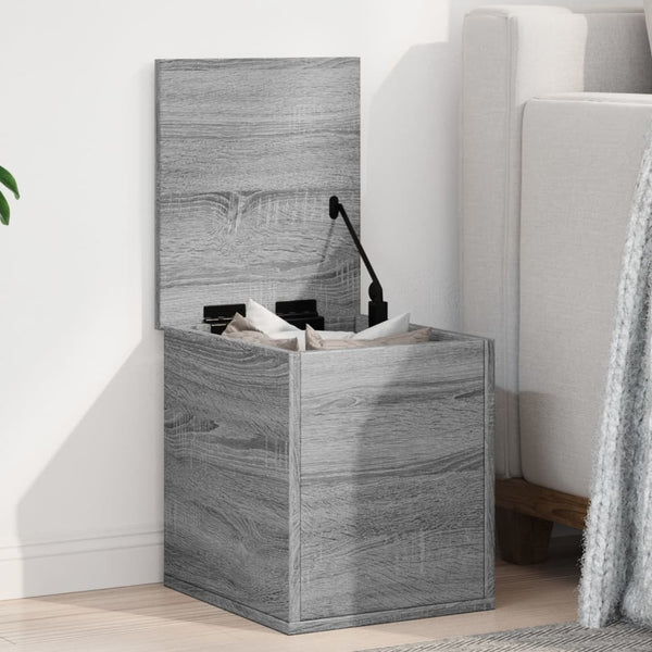 Truhe Grau Sonoma 30x35x35 cm